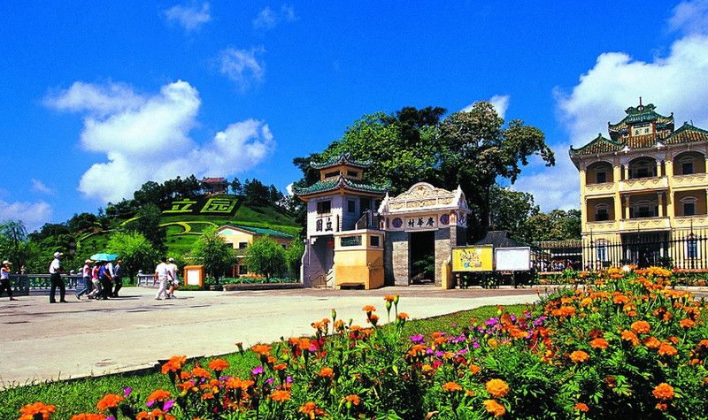 广州立园 | 岭南新派园林，四季花海与光影盛宴