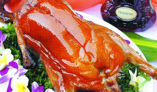 广式烧鹅-皮脆肉香！